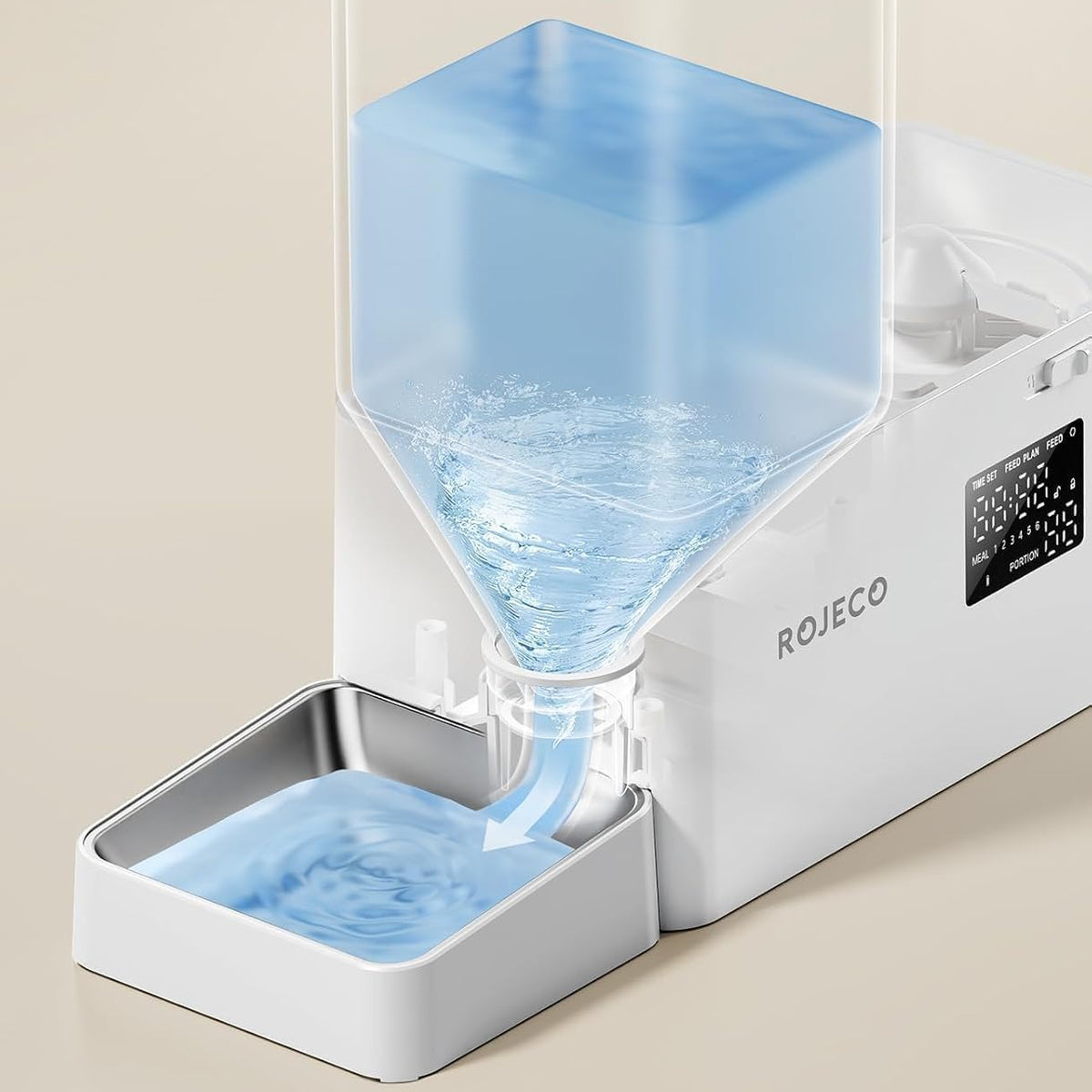 2-In-1 Automatic Feeder & Water Dispenser