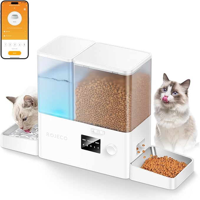 2-In-1 Automatic Feeder & Water Dispenser