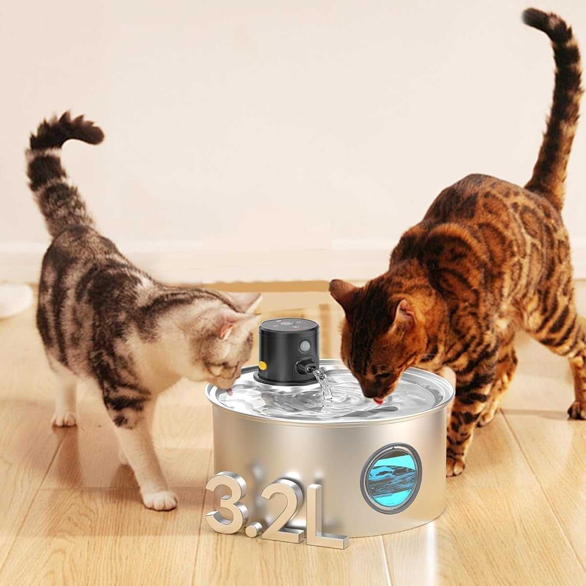 Stainless Steel Sensor Fountain