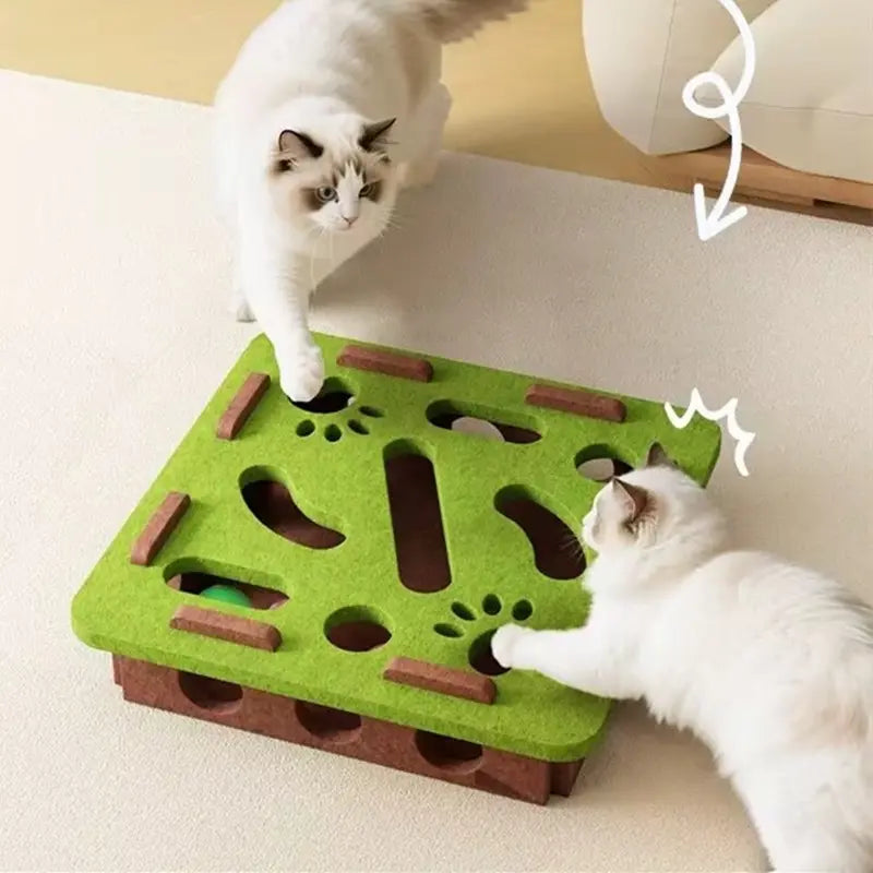 Interactive Cat Puzzle Maze Toy
