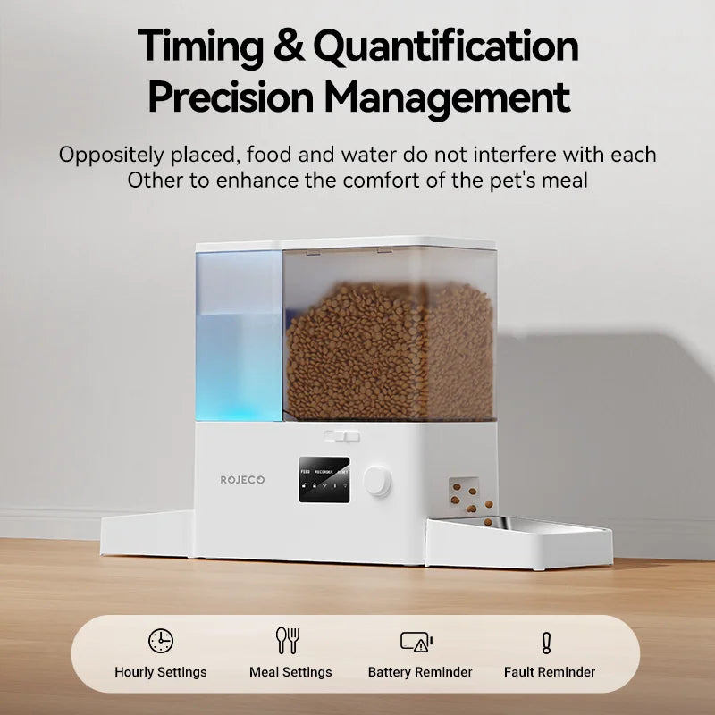 2-In-1 Automatic Feeder & Water Dispenser