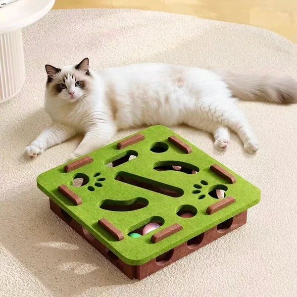 Interactive Cat Puzzle Maze Toy