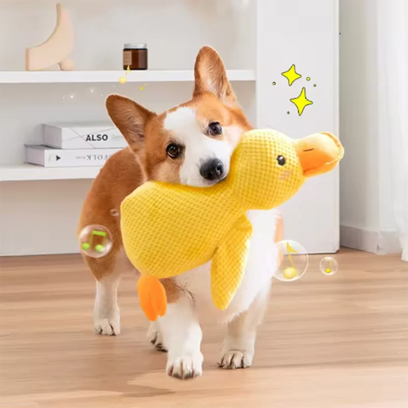 Quack-Quack Duck Dog Toy
