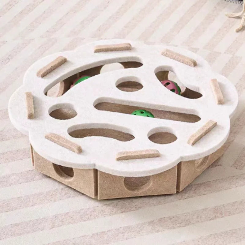 Interactive Cat Puzzle Maze Toy
