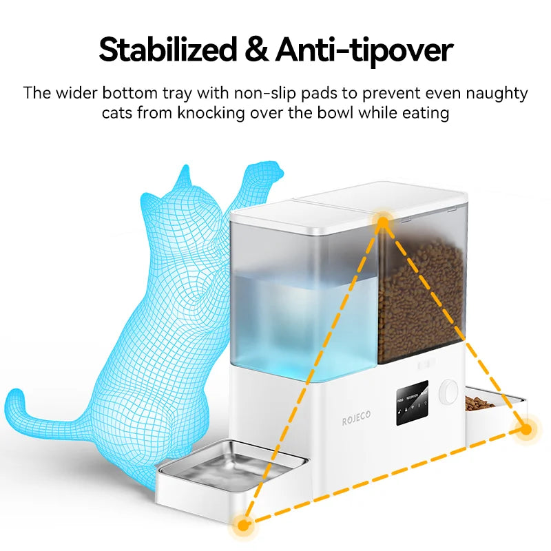 2-In-1 Automatic Feeder & Water Dispenser