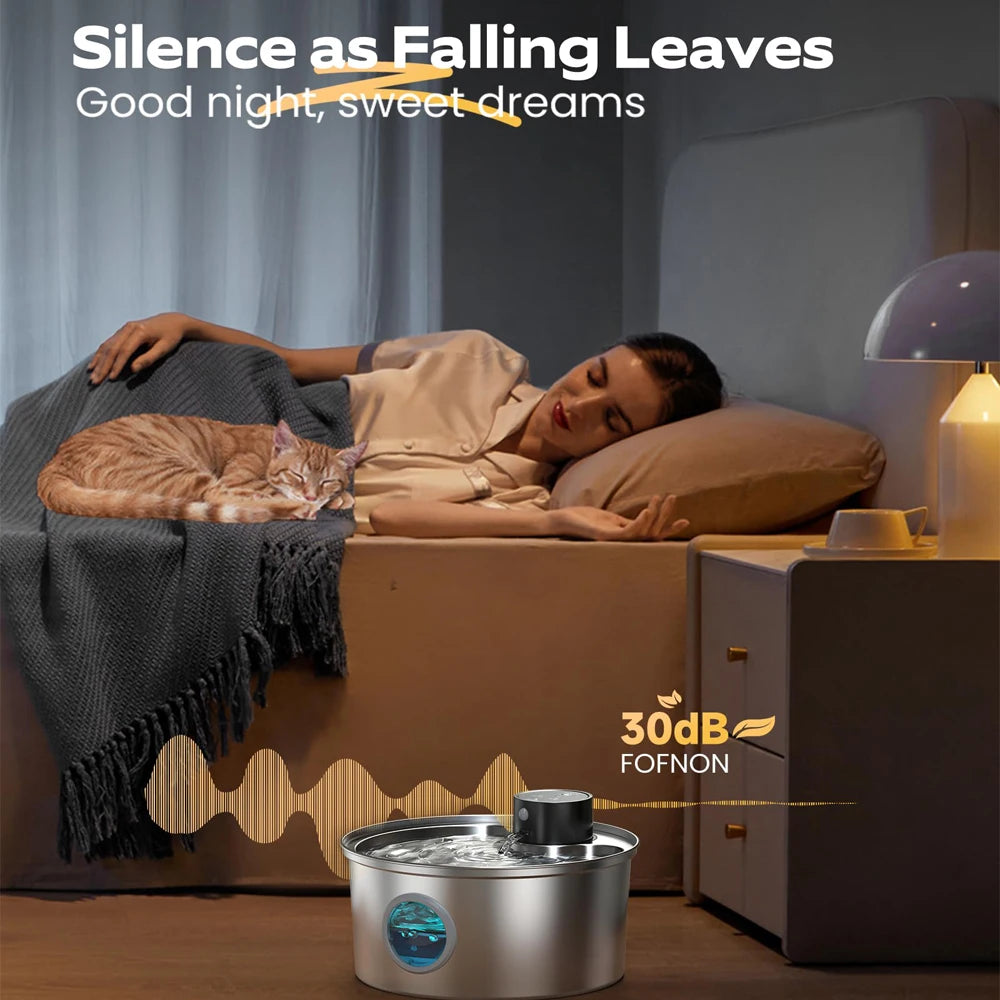 Stainless Steel Sensor Fountain
