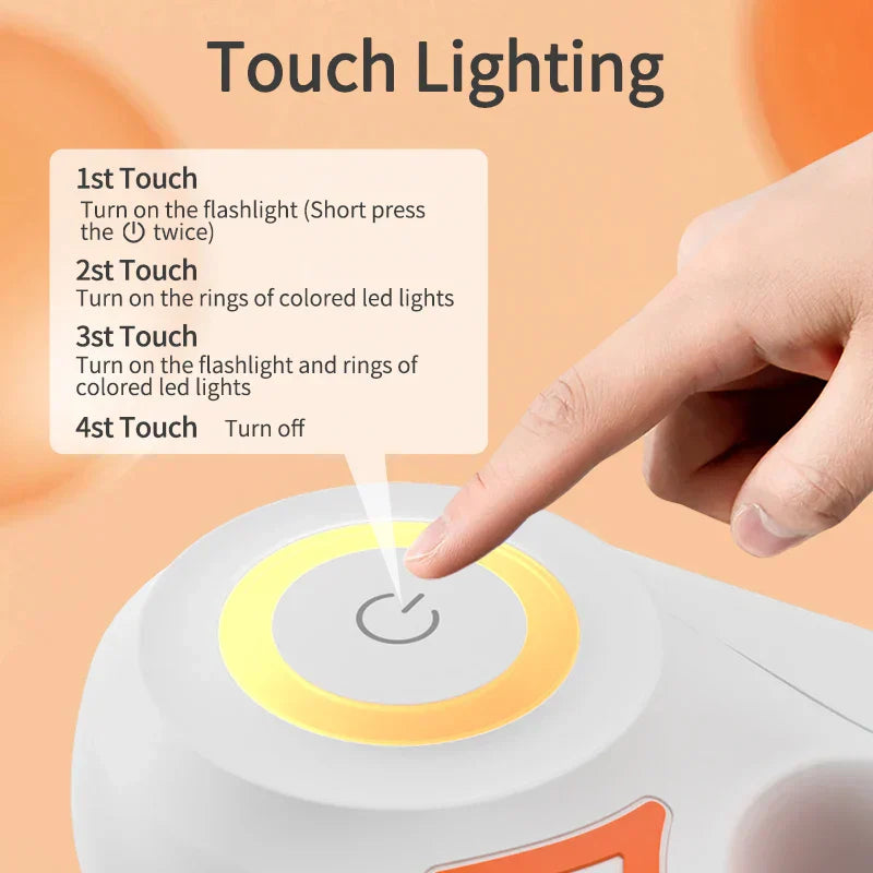 LED Retractable Dog Leash