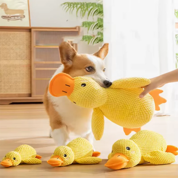 Quack-Quack Duck Dog Toy