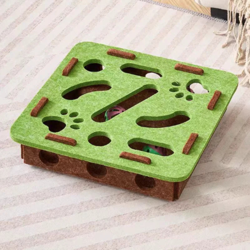 Interactive Cat Puzzle Maze Toy