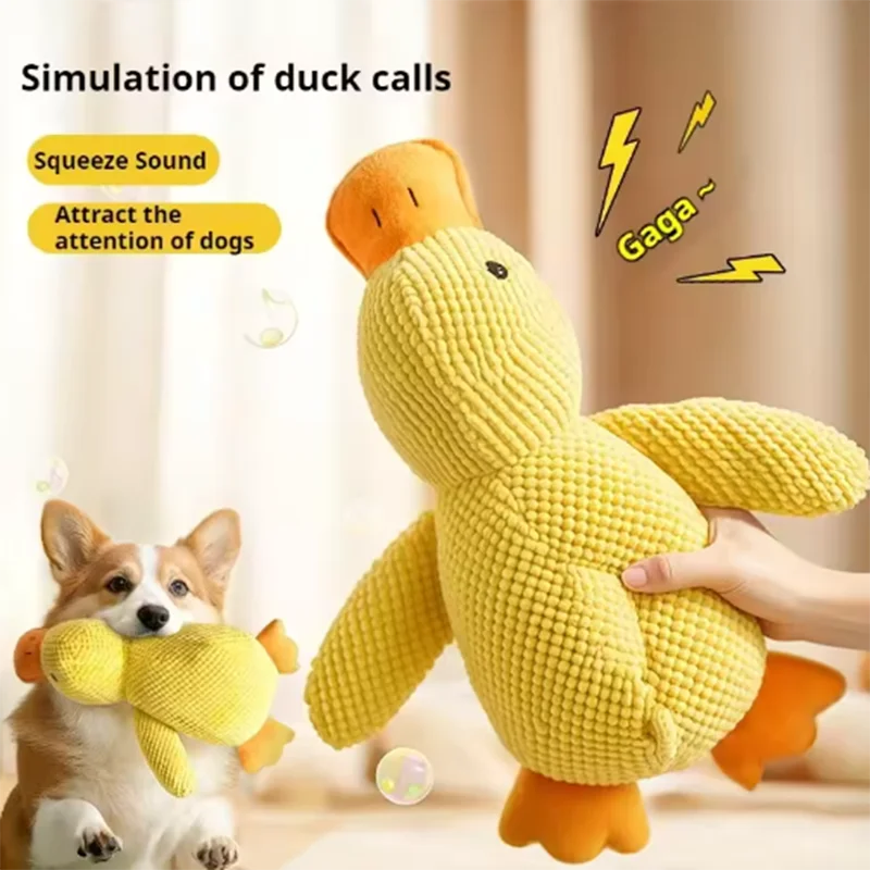 Quack-Quack Duck Dog Toy