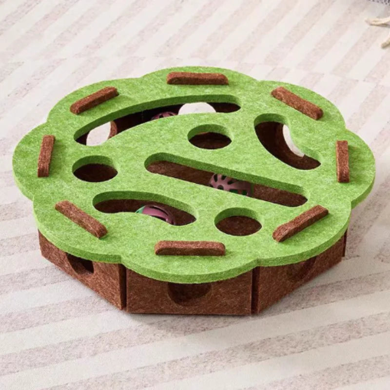 Interactive Cat Puzzle Maze Toy