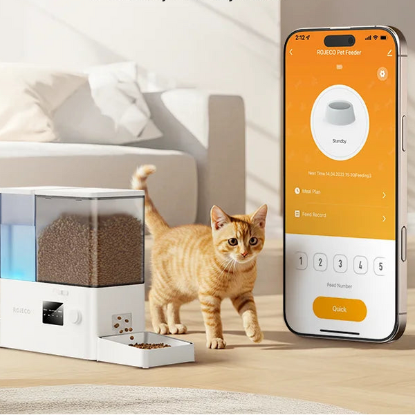 2-In-1 Automatic Feeder & Water Dispenser