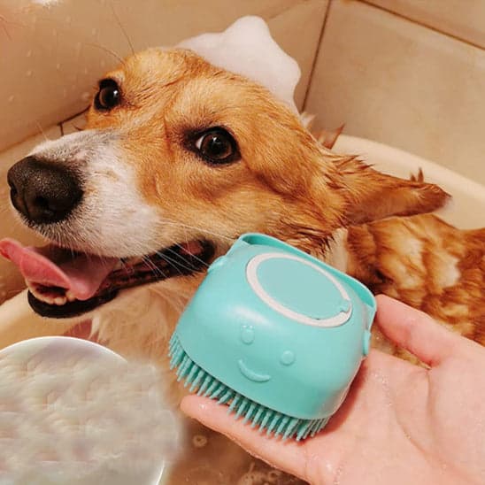 2-In-1 Dog Bath Brush