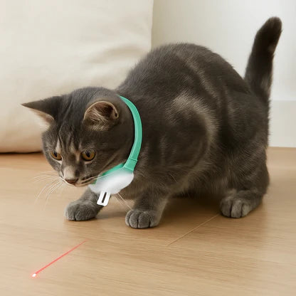 Interactive Laser Cat Collar Toy